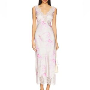 LoveShackFancy Serene Dress in Vanilla Sorbet